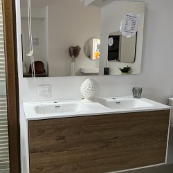 Mobile da bagno STEP 120 cm - doppia vasca