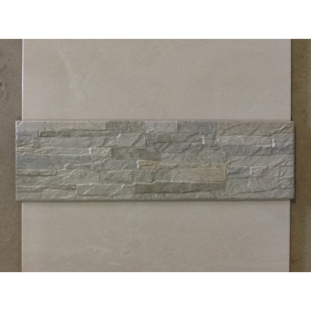 Mattonella Selce grigio 18x62 