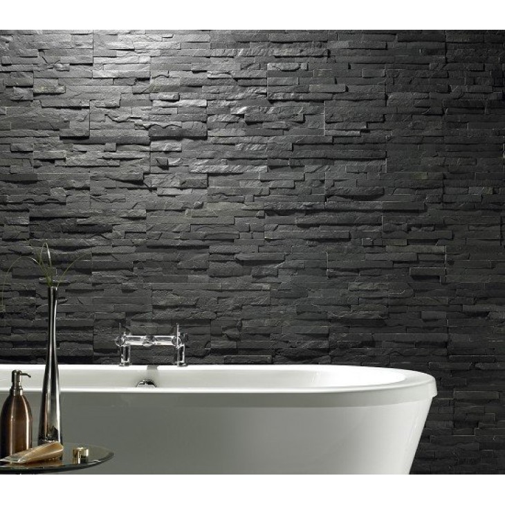 Orient black 10x40 Cm  - Pietra Naturale Ad Incastro