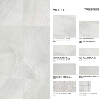 GEOSTONE ESAGONETTA BIANCO - formato 30x60 - Piemme Valentino