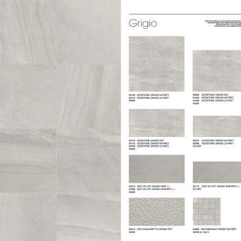 GEOSTONE ESAGONETTA GRIGIO - formato 30x60 - Piemme Valentino