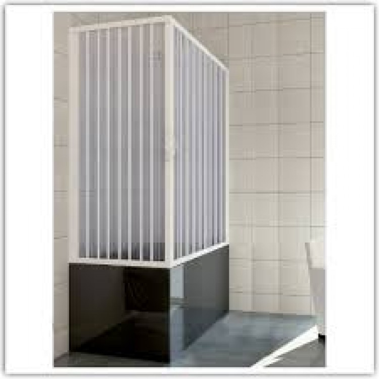 Box vasca a soffietto - riducibile - 70x170 Cm - PVC RINFORZATO