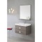 Mobile da bagno BRAVO 75 Rovere scuro