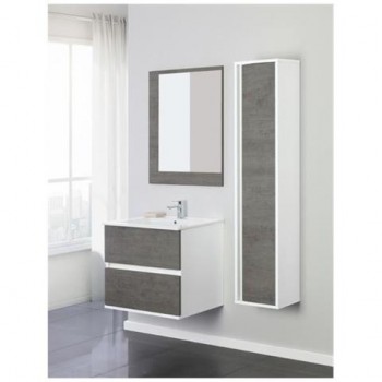 Mobile da bagno " FABULA 60 " grigio cemento