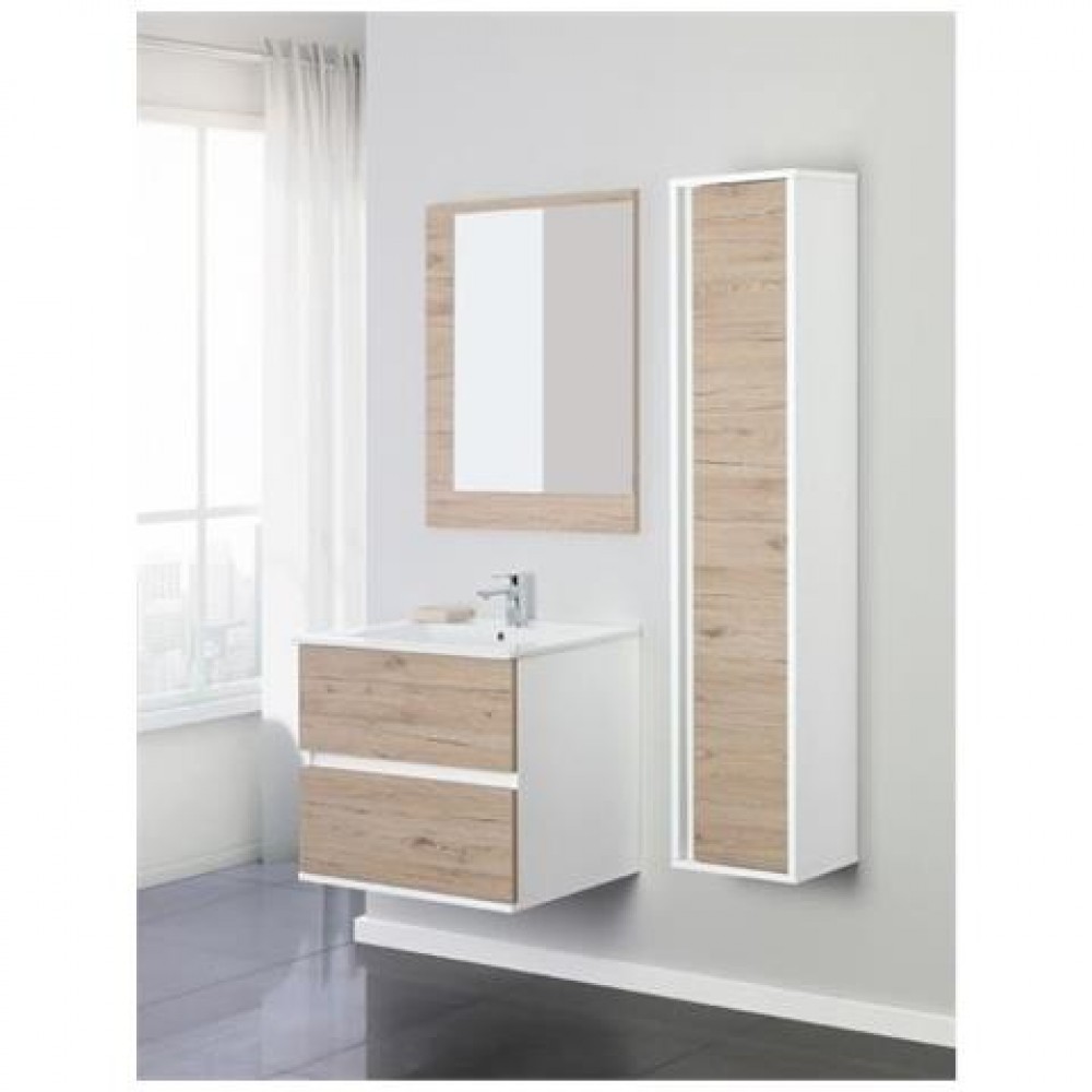 Mobile da bagno " FABULA 60 " rovere 