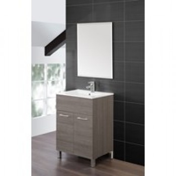 Mobile da bagno BRAVO 60 rovere scuro 