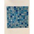 Mosaico su rete STIRPE BLU 30x30 Cm