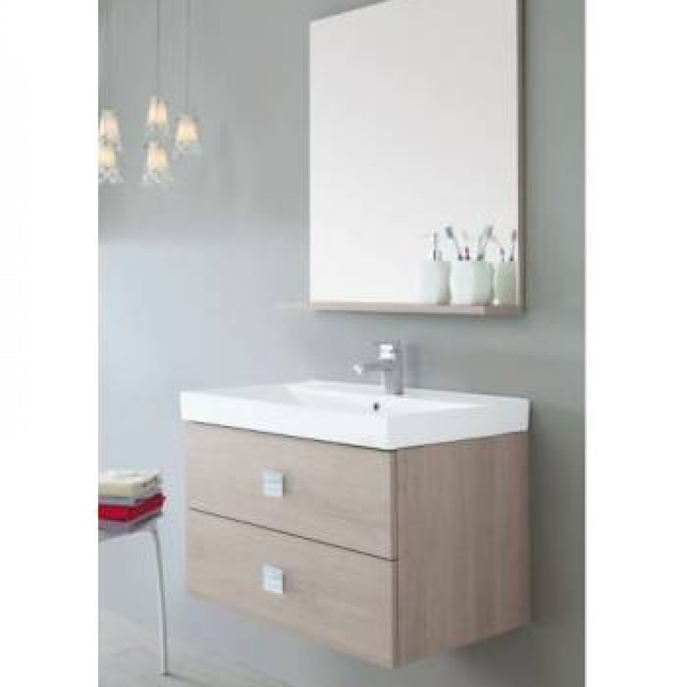 Mobile da bagno BRAVO 75 Rovere chiaro 