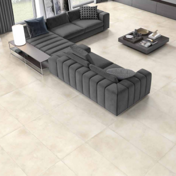 Mattonella Loft Beige 60x60 Cm - Gres Porcellanato Effetto Cemento Beige