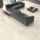 Mattonella Loft Beige 60x60 Cm - Gres Porcellanato Effetto Cemento Beige