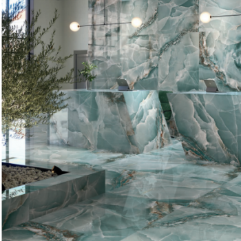 Mattonella Onyx Turquoise 60x120 Cm