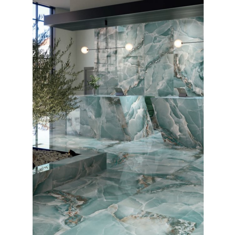 Mattonella Onyx Turquoise 60x120 Cm