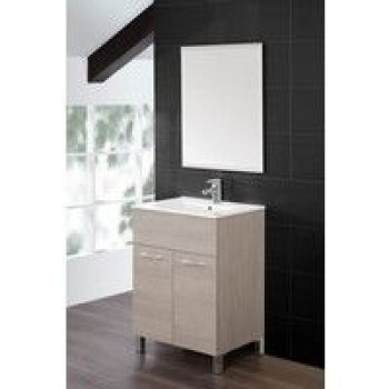 Mobile da bagno BRAVO 60 rovere chiaro